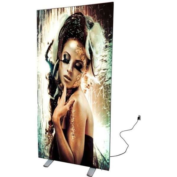 LED-Tex lysvæg, dobbeltsidet, 100 x 200 cm #17