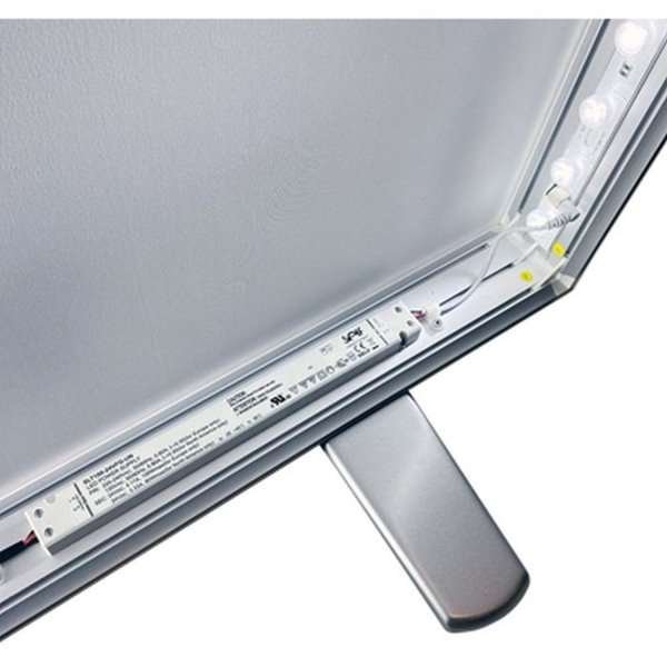 LED-TEX Lightbox stand dobbeltsidet, 100x250cm #9