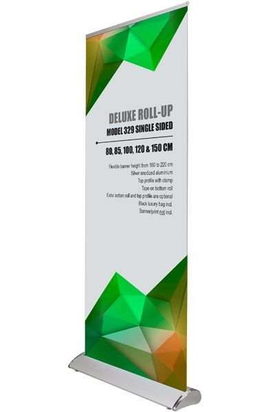 Deluxe Roll-up, enkeltsidet, 85 cm, alu #1