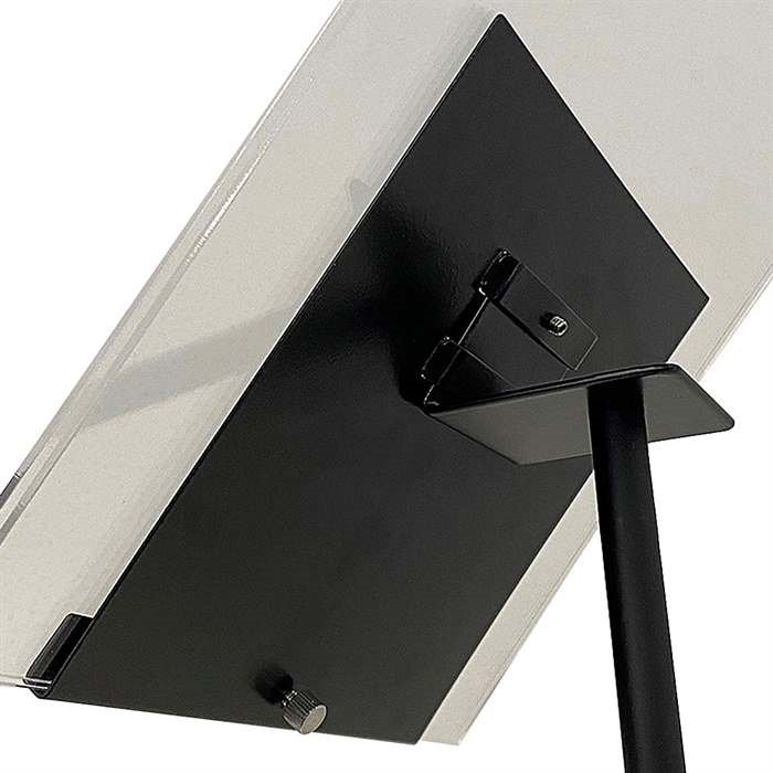 Design Stand, gulv skilt med 50 grader vinklet holder, vertikal A5 akrylholder #4
