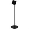 Design Stand, gulv skilt med 50 grader vinklet holder, horisontal A4 akrylholder #3