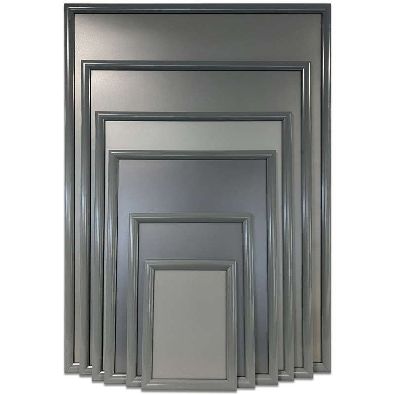 Klikramme med 25mm aluminium profil, antracit grå - 50x70 cm #5