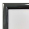 Klikramme med 25mm aluminium profil, antracit grå - A4 #2