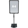 Flex Stander med sort plastramme, A4 #1