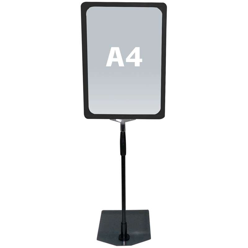 Flex Stander med sort plastramme, A4 #1