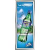Klikramme med 45mm aluminium profil, sølv - 70x200 cm #1