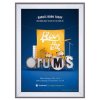 Klikramme med 32mm aluminium fladprofil, sølv - A2 #1