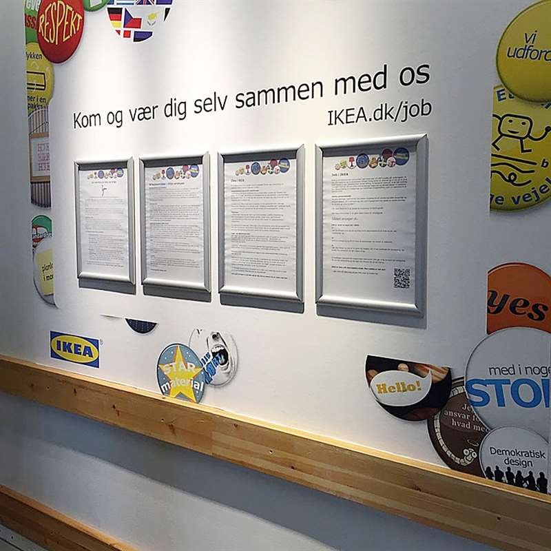 Klikramme Fast-Fix med 25mm aluminium profil, sølv - A4 #9