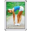Klikramme med 25mm aluminium Rondo profil, sølv - A2 #1