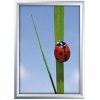 Klikramme med 25mm aluminium profil, sølv - A2 #1
