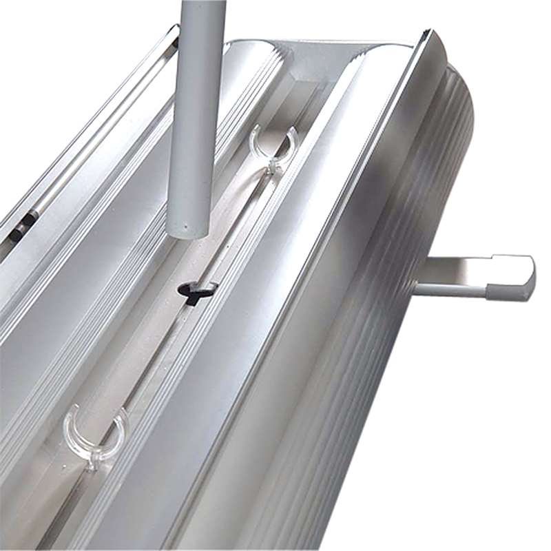 Flex Roll-up, dobbeltsidet, alu/sølv, 100 x 230 cm, med taske #5