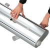 Flex Roll-up, dobbeltsidet, alu/sølv, 100 x 230 cm, med taske #4