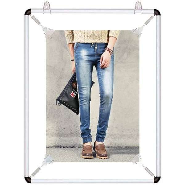 Poster strecher Plakatramme dobbeltsidet - 70x100 cm - sølv #1
