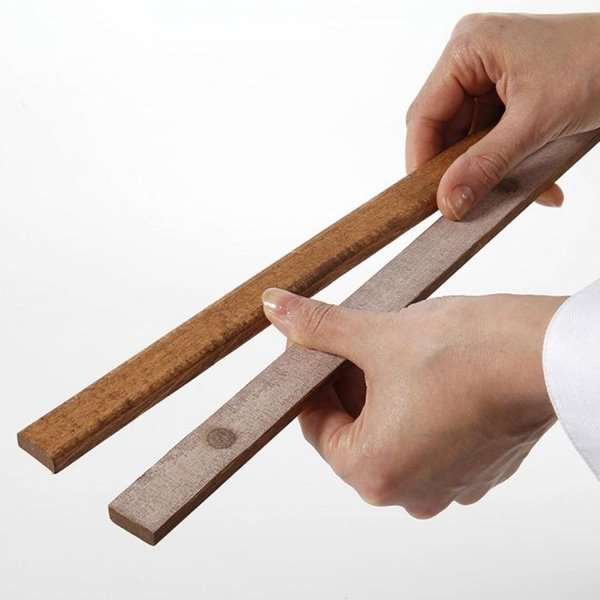 Wood Poster Hanger i lys bøg. plakatliste i træ, magnetisk - 50cm sæt #4