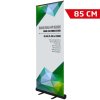 Basic Roll-up kassette, enkeltsidet, sort, 85 cm #1