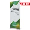 Premium Roll-up, kassette, enkeltsidet, alu/sølv, 100 cm #1