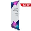Expo Roll-up, sølv, enkeltsidet, 60 x 240 cm #1