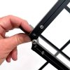 Flex Brochurestander, sort - 6 x A3 #4