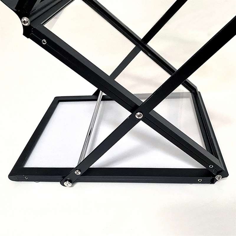 Flex Brochurestander, sort - 6 x A5 #5