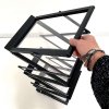 Flex Brochurestander, sort - 6 x A5 #3