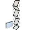 Flex Brochurestander, sort - 6 x A5 #1