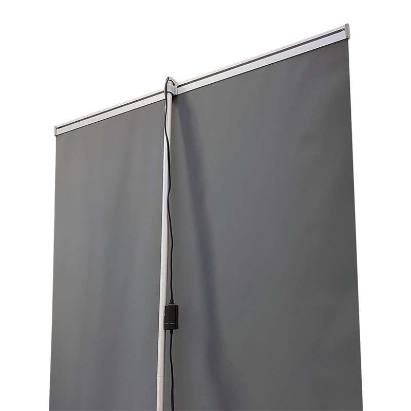 Spot, 50 W, alu/sølv, til Eco Roll-up, enkeltsidet #8