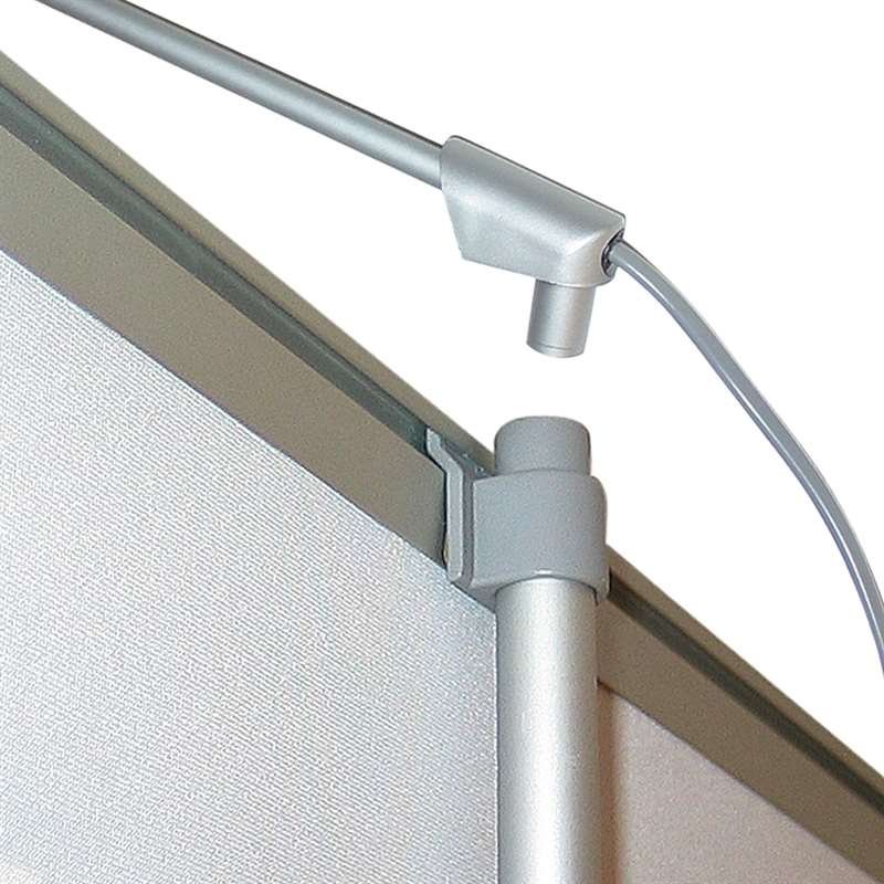 Spot, 50 W, alu/sølv, til Eco Roll-up, enkeltsidet #7
