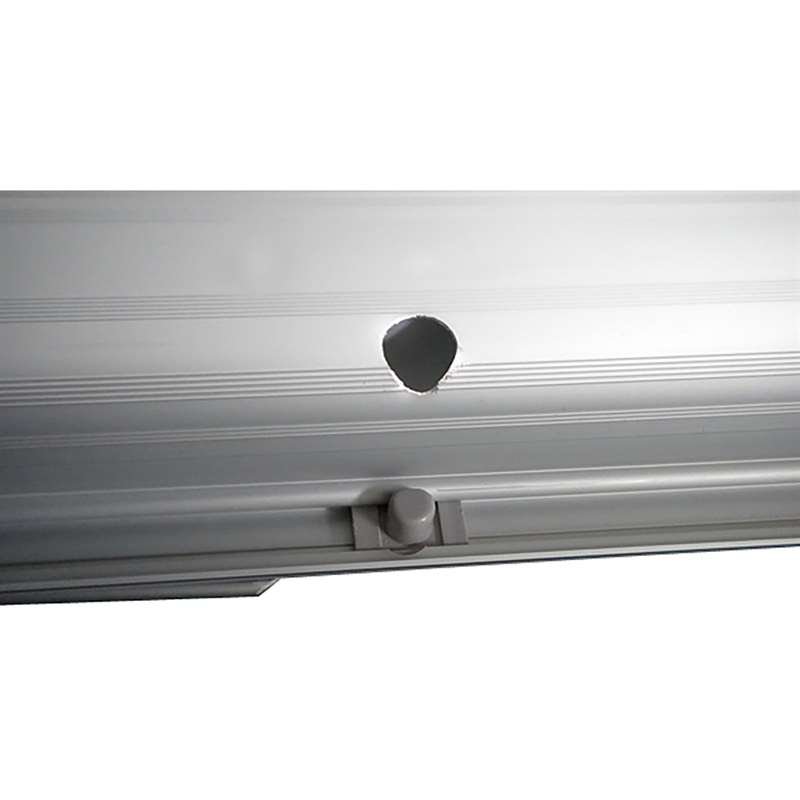 Eco Roll-up kassette, enkeltsidet, 85 cm, alu/sølv, inkl. taske #8