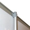 Eco Roll-up kassette, enkeltsidet, 85 cm, alu/sølv, inkl. taske #6