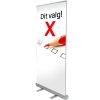 Eco Roll-up kassette, enkeltsidet, 85 cm, alu/sølv, inkl. taske #9