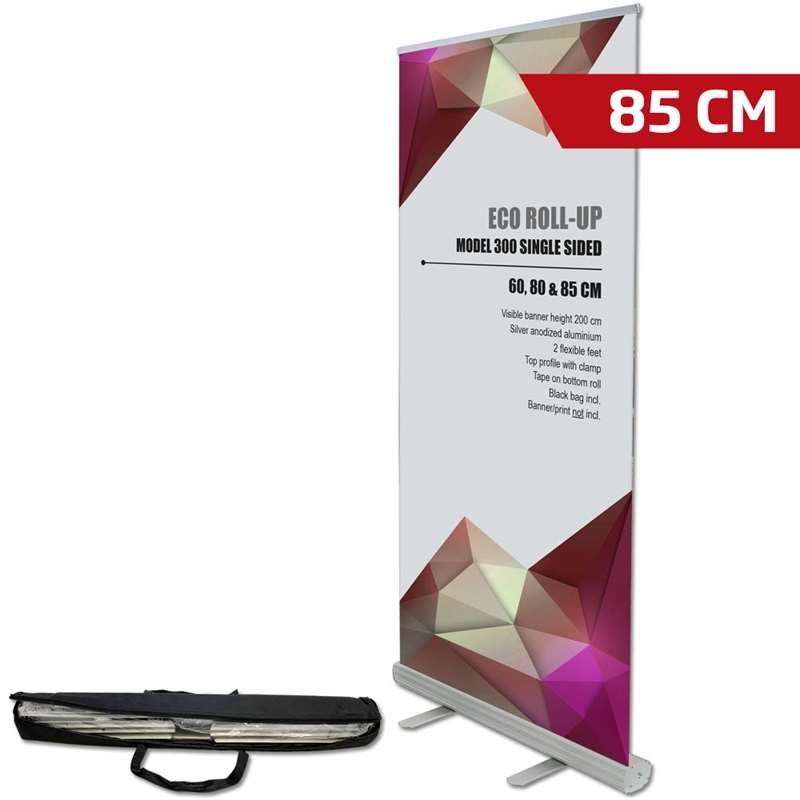 Eco Roll-up kassette, enkeltsidet, 85 cm, inkl. taske med lang lynlås #1