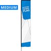 Beachflag, Outdoor Square Flag, Medium, stangsystem #9