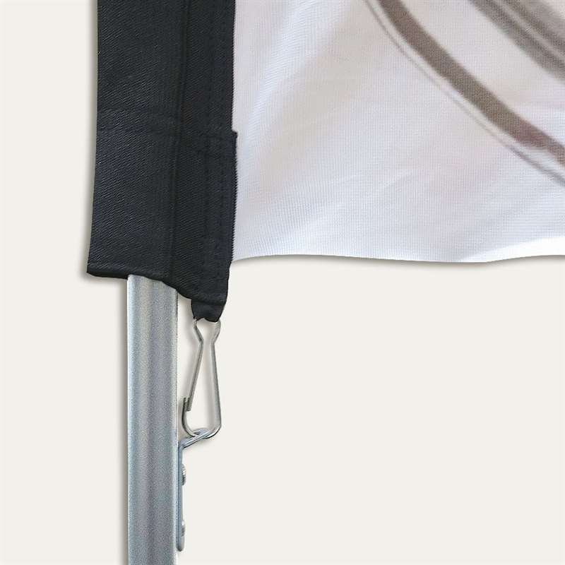 Beachflag, Outdoor Square Flag, Small, stangsystem #6
