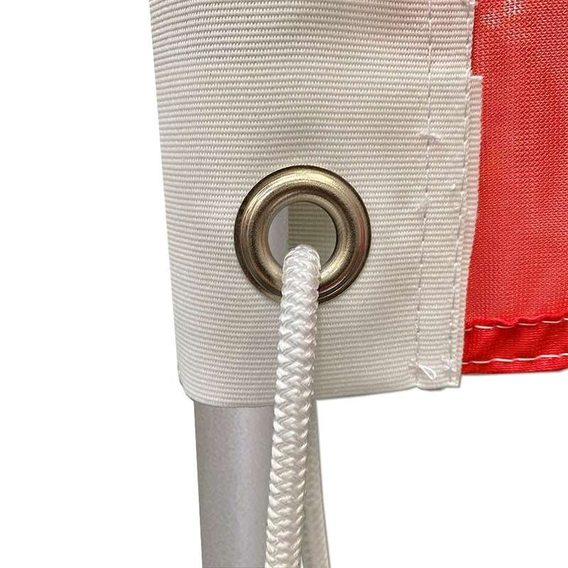 Beachflag, Outdoor Bow Flag, alu pole, Large (uden fod og flag) #5