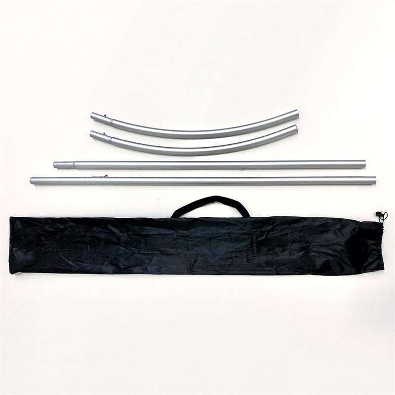 Beachflag, Outdoor Bow Flag, alustang, Small (uden fod og flag) #2