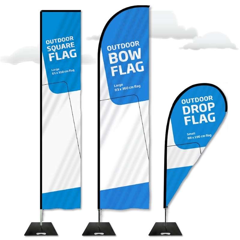 Sort Flag Base, fod til beach-flag #7