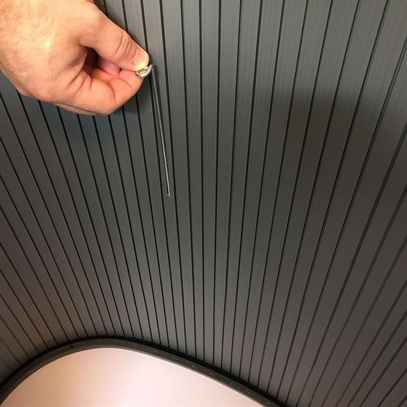 Oval, buet messedisk #3