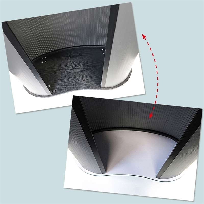 Oval, buet messedisk #2