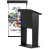 Wood Podium - Black - Talerstol i sort #1