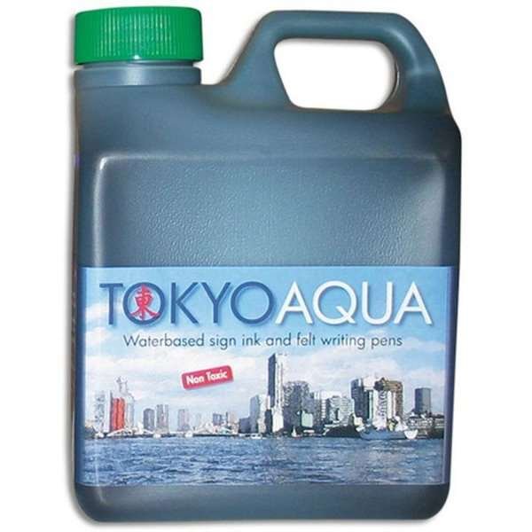 Tokyo Aqua Skilteblæk - 1L Grøn #1