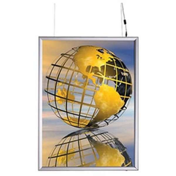 LED Lysramme Dobbeltsidet - A3 Vertikal #1
