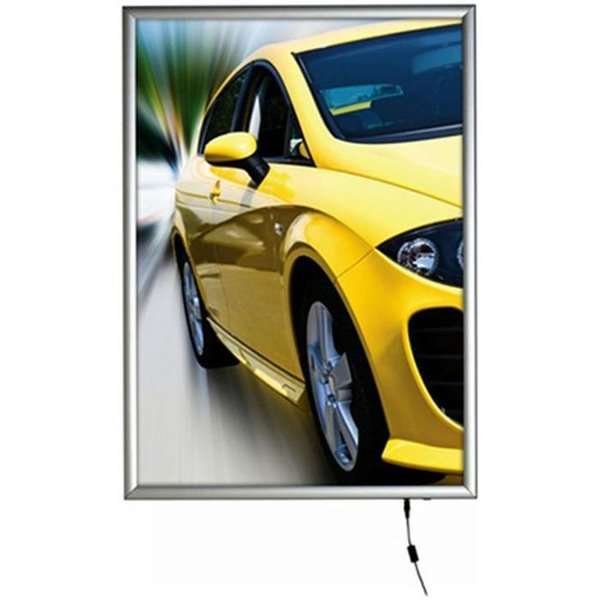 LED Lysramme Enkeltsidet - 50x70cm #1