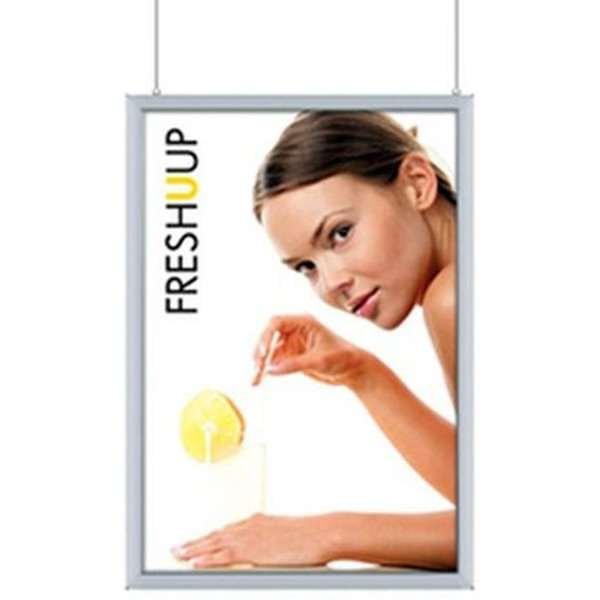 LED Slim Light Lux Dobbelsidet - A4 Vertikal #1