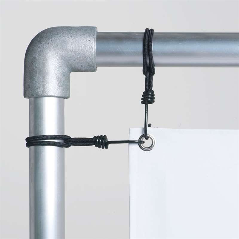 Banner Tube Freestanding Frame, fritstående ramme af alurør 0,3 mm / Ø 48 mm - 200 x 100 cm #2