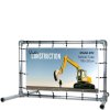 Banner Tube Freestanding Frame, fritstående ramme af alurør 0,3 mm / Ø 48 mm - 100 x 50 cm #1