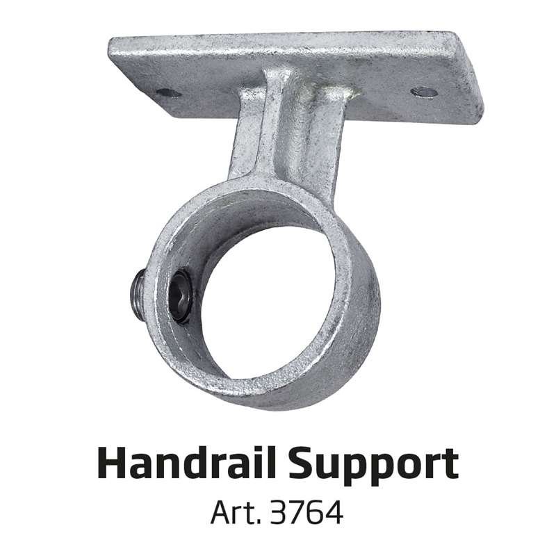 Banner Tube Wall Frame, ramme med vægbeslag, af 48 mm alurør, 100 x 50 cm #6