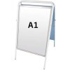 Expo Sign Standard Gadeskilt - A1 - hvid #1