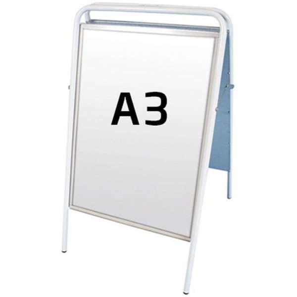 Expo Sign Standard Gadeskilt - A3 - hvid #1