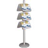 Multistander dobbeltsidet - 6xA3 - 29.7x42 cm stålhylder #1