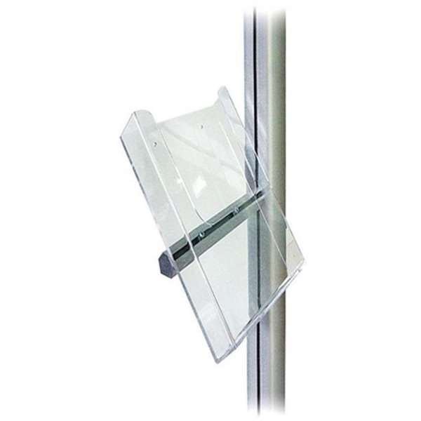 Multi Stander Akryl Brochureholder Med alu beslag, M65 #1